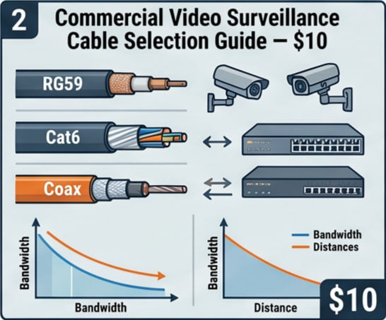 Commercial Video Surveillance Cable Selection Guide