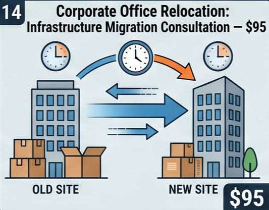 Corporate Office Relocation: Infrastructure Migration Consultation