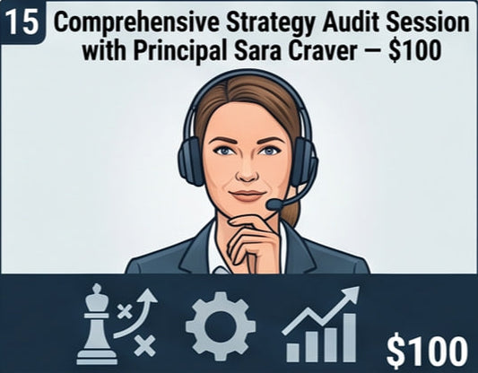 Comprehensive Strategy Audit Session with Principal Sara Craver